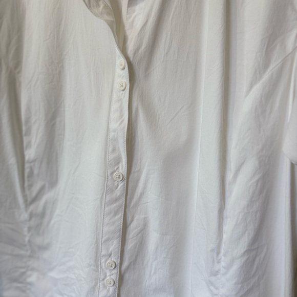 🎉4/30$🎉 Columbia White Short Sleeve Button-Up Shirt - Size 2XL - Picture 3 of 5